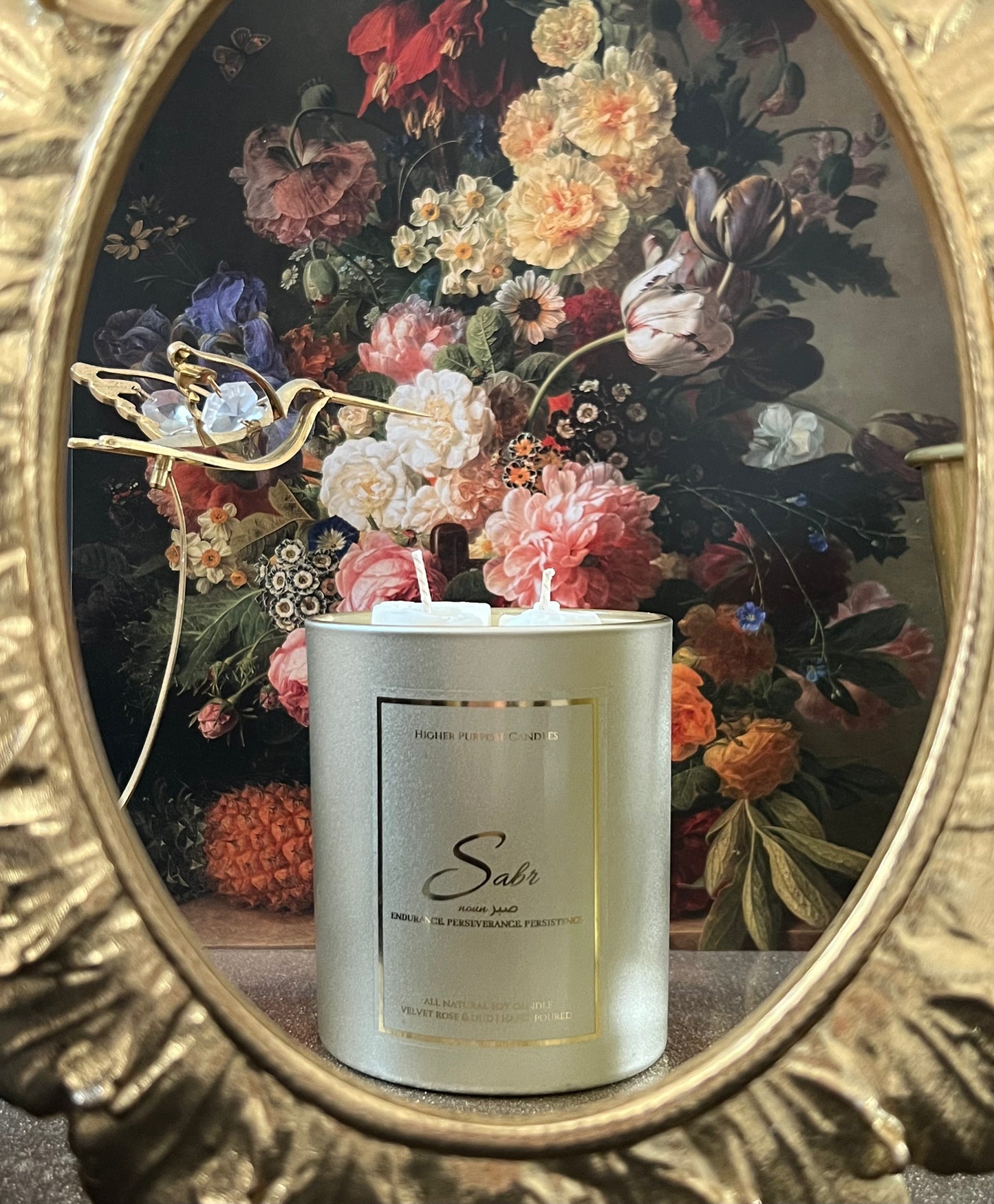 Velvet Rose & Oud Sabr Candle 30cl
