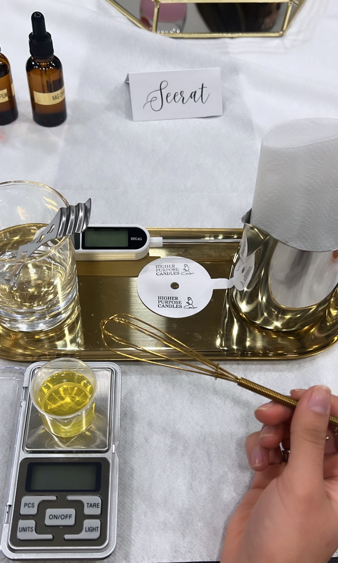 30th November 2024 3-4:30pm Sip & Wick Winter Class