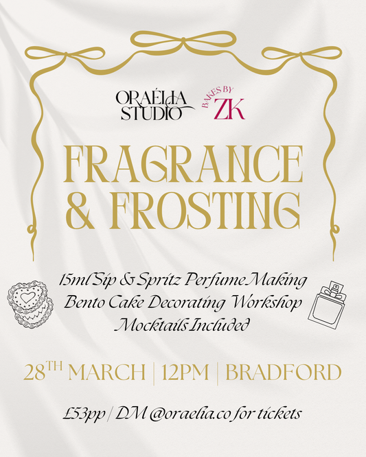 Fragrance & Frosting Event | 28.03.3026 4:30pm