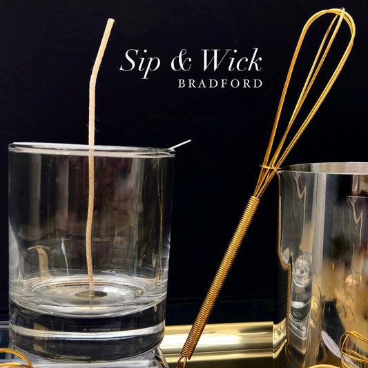30th November 2024 12-1:30pm Sip & Wick Winter Class
